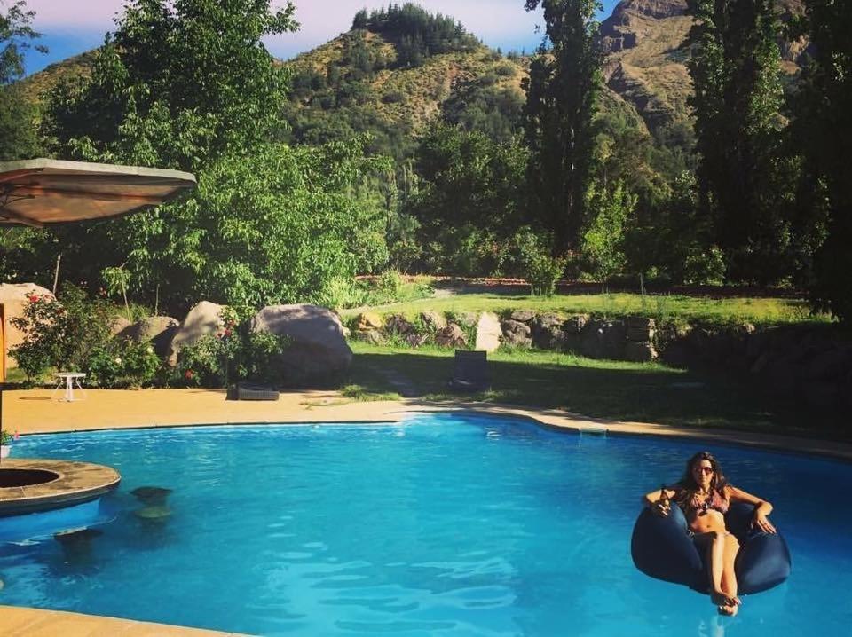 Cascada Lodge Cajon Del Maipo San José de Maipo Zewnętrze zdjęcie